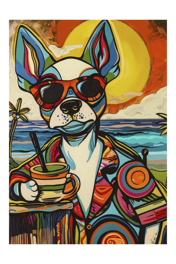 Spalvų Kokteilis - Paveikslas ant aliuminio