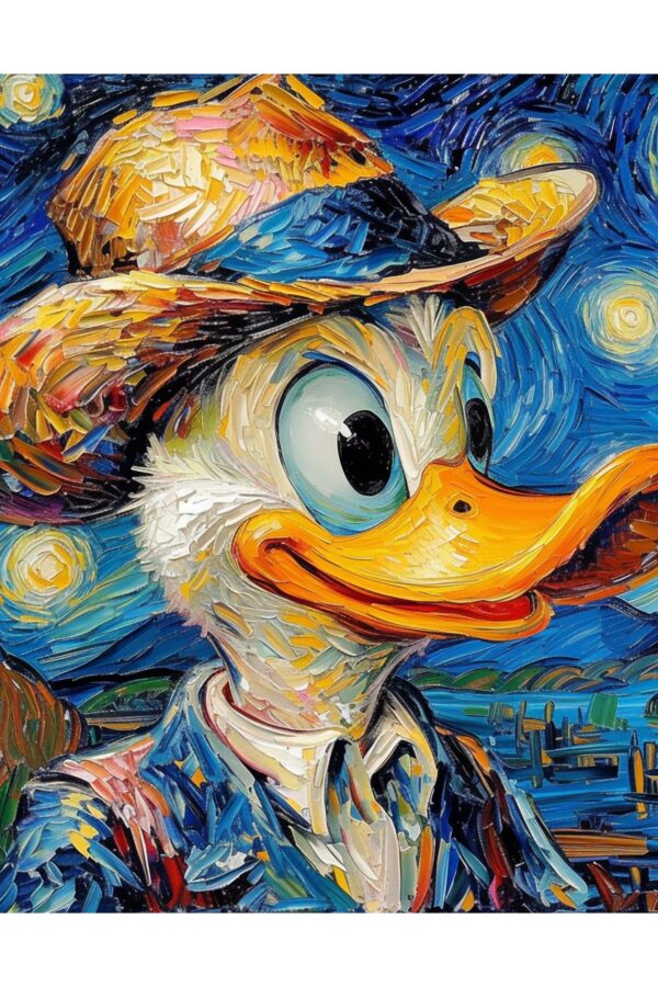 Antinas impresionistas - Paveikslas ant aliuminio