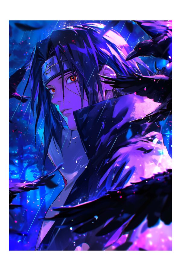 Itachi: Shadow of the Ravens - Paveikslas ant aliuminio
