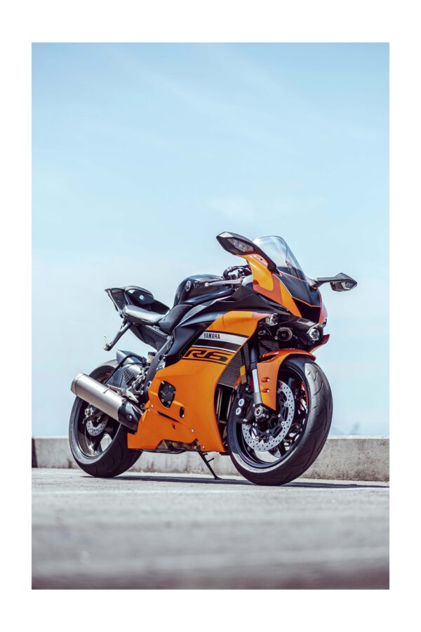 Yamaha R6 - Paveikslas ant aliuminio