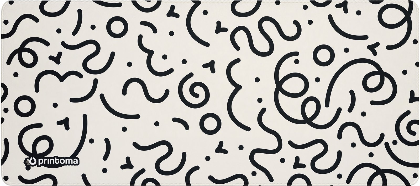 Pelės kilimėlis Cream doodles - Peles kilimėlis